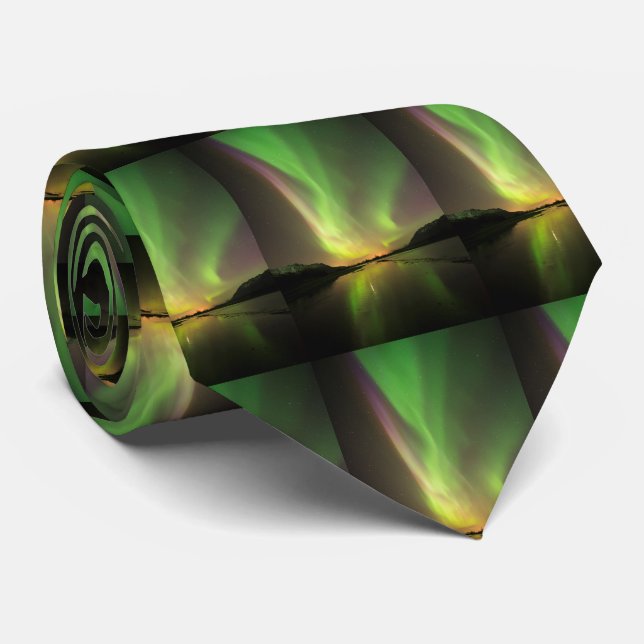 mehrfarbig Aurora Krawatte (Gerollt)