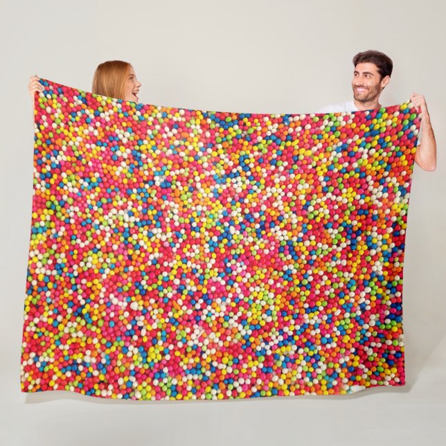 MEHRFARBIG FLEECEDECKE (Beispiel)