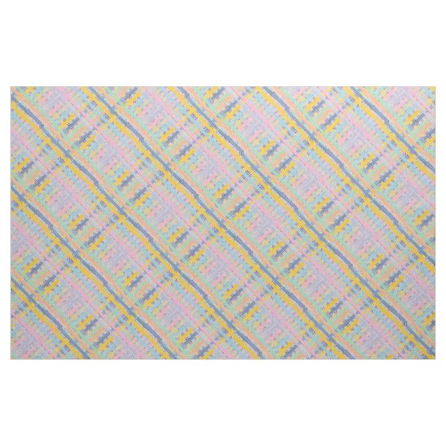 mehrfarbig Kariert Stoff (Fat Quarter (45,7 x 55,9 cm))