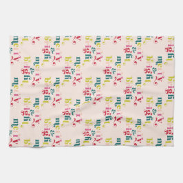 Mehrfarbig Moderne Weihnachten Geschirrtuch