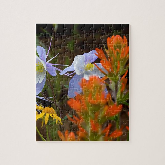 mehrfarbig puzzle (Vertikal)