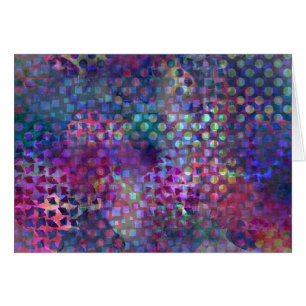Mehrfarbige abstrakte Digital-Kunst