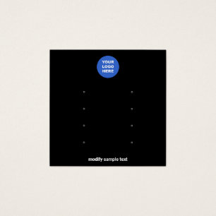 Mehrfarbige Anzeige für das Schwarze Add-Logo