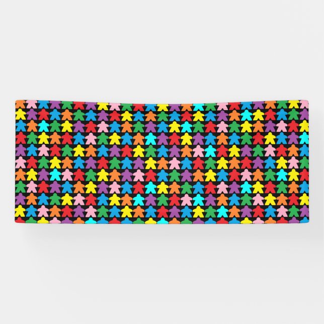 Mehrfarbige Äpfel Banner (Horizontal)