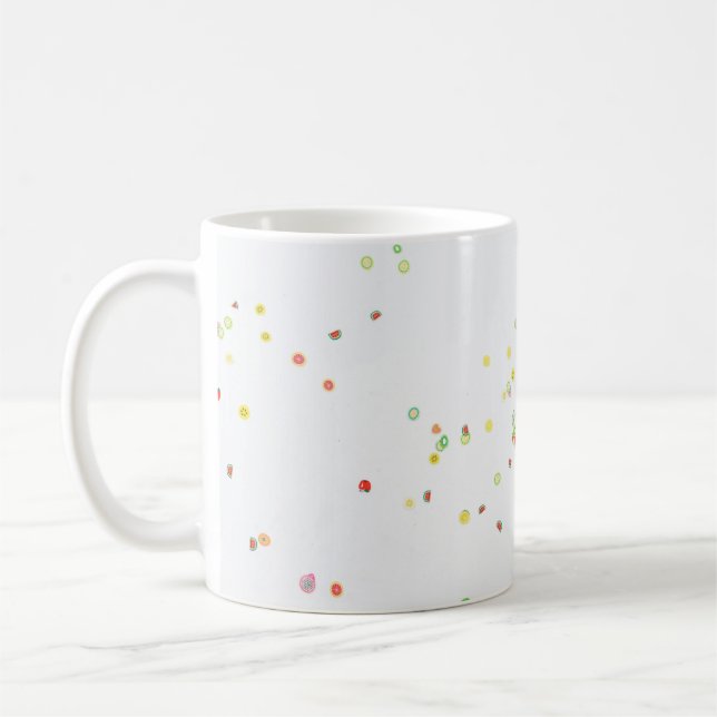 Mehrfarbige Ballondarstellung Kaffeetasse (Links)