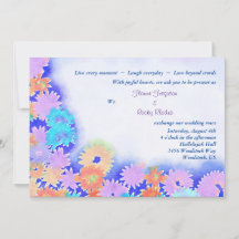 Mehrfarbige Boho-Regenbogen-Blumen-Hochzeit