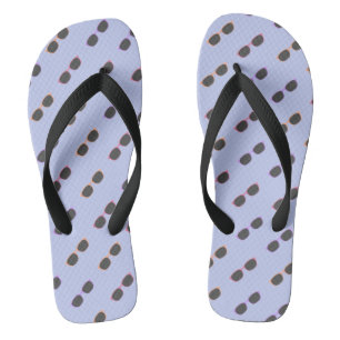 mehrfarbige Brille Flip Flops