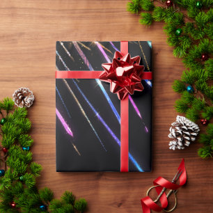 Mehrfarbige Commit-Streaks Geschenkpapier