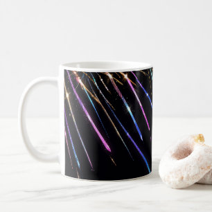 Mehrfarbige Commit Streaks Kaffeetasse