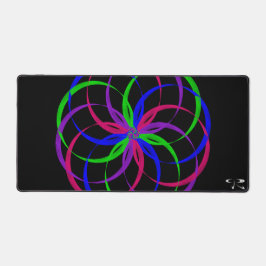 Mehrfarbige Dreiring-Maus-Pad-Mat Schreibtischunterlage