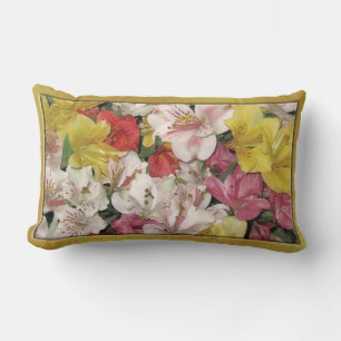 Mehrfarbige Floral Bouquet American MoJo Pillows Lendenkissen