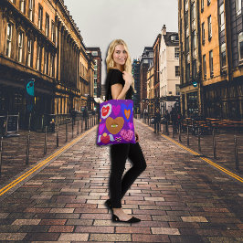 Mehrfarbige Herzen Valentine