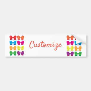 mehrfarbige Knitterfütter Thunder_Cove Autoaufkleber