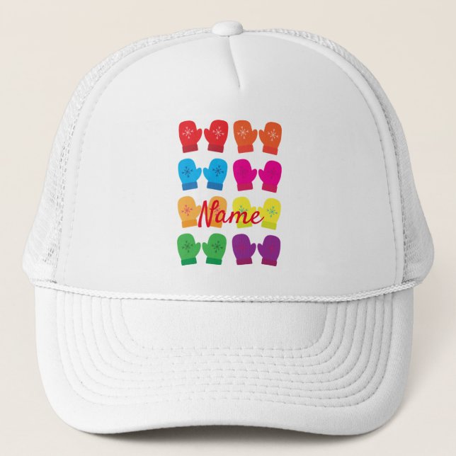 mehrfarbige Knitterfütter Thunder_Cove Truckerkappe (Vorderseite)