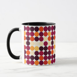 Mehrfarbige Kreise Tasse
