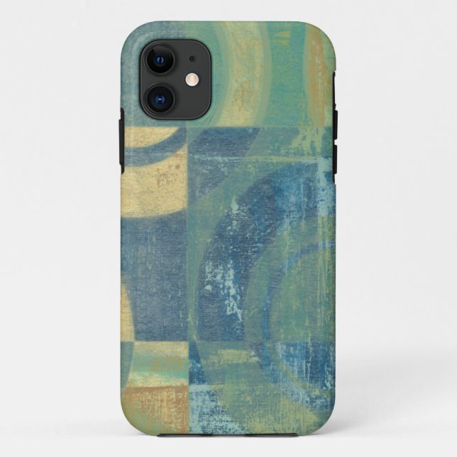 Mehrfarbige Kreise u. Platten Case-Mate iPhone Hülle (Rückseite)
