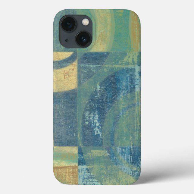 Mehrfarbige Kreise und Panels Case-Mate iPhone Hülle (Rückseite)