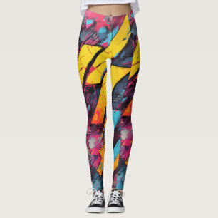 Mehrfarbige Legierung Leggings