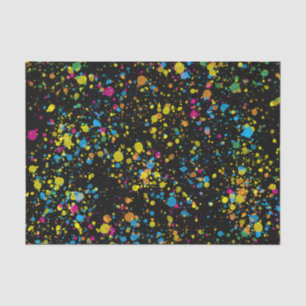 Mehrfarbige Mini-Paint-Spritzer Confetti Blast Seidenpapier