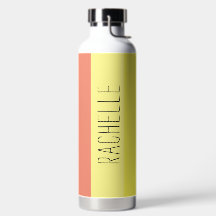 Mehrfarbige moderne Streifen mit Namen