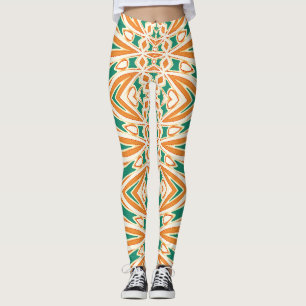 Mehrfarbige nahtlose Muster "Ratti_Creative_Arts" Leggings