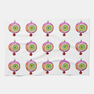 mehrfarbige Ornamente Küchentücher