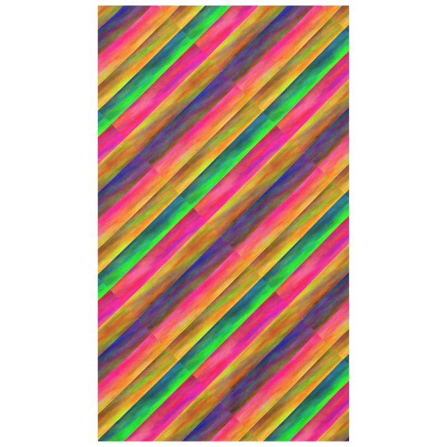 mehrfarbige Paletten Tischdecke (Vorderseite)