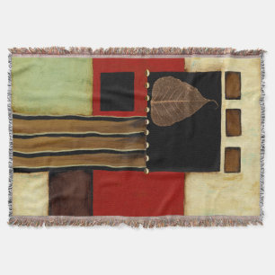 Mehrfarbige Platten-Malerei mit Brown-Blatt Decke