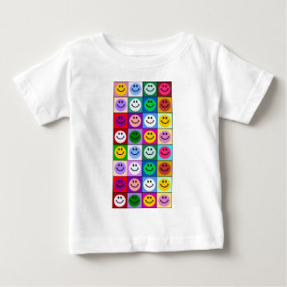 Mehrfarbige Quadrate Baby T-shirt