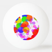 Mehrfarbige Regenbogenblasen Ping Pong Ball