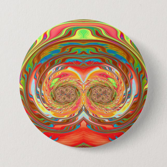~ mehrfarbige Shades Button (Vorderseite)
