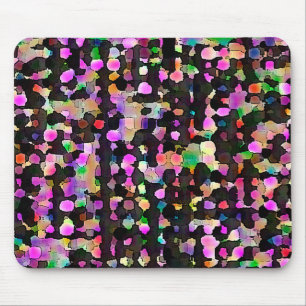 mehrfarbige Splotches Mousepad