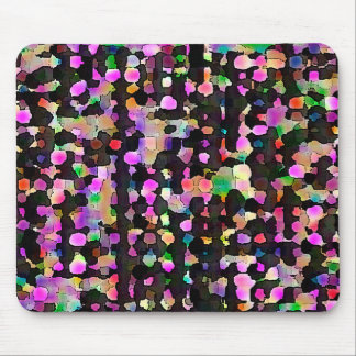 mehrfarbige Splotches Mousepad