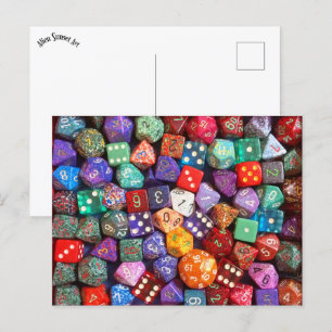 mehrfarbige Weine Postkarte