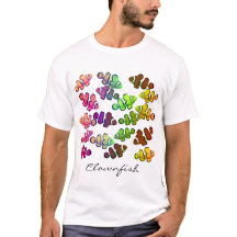 Mehrfarbiger Clownfish SchulT - Shirt