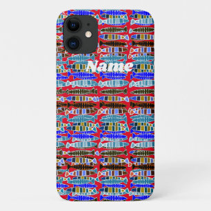 mehrfarbiger gestreifter Fisch Thunder_Cove   Case-Mate iPhone Hülle