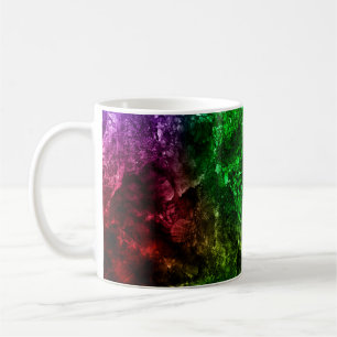 Mehrfarbiger Marmor im natürlichen Muster, Die Mis Kaffeetasse