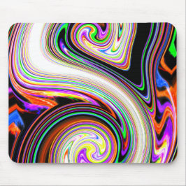 Mehrfarbiger Spark Swirl 3 Mousepad