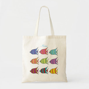 mehrfarbiger Tropischer Fisch Thunder_Cove Tragetasche