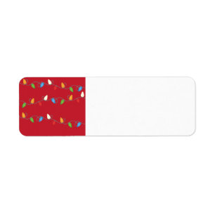 Mehrfarbiger Weihnachtslicht-Feiertag
