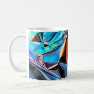 mehrfarbiges abstraktes Bild Kaffeetasse