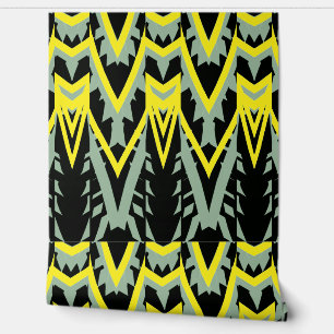 Mehrfarbiges Chevron-Muster "Ratti_Creative_Arts" Tapete