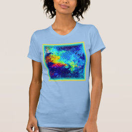 Mehrfarbiges Galaxiedesign. Jetzt kaufen T-Shirt