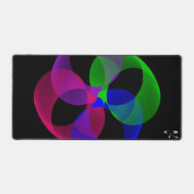 Mehrfarbiges geometrisches Fusionsmousepad
