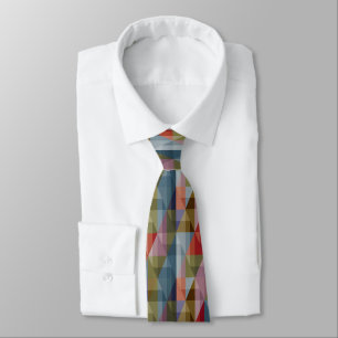 Mehrfarbiges geometrisches Neck Tie Krawatte