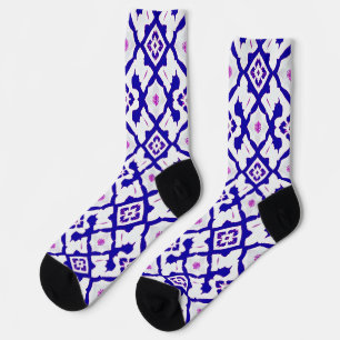 mehrfarbiges Muster Socken