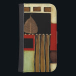 mehrfarbiges Paneelgemälde mit braunem Leaf Galaxy S4 Geldbeutel Hülle<br><div class="desc">Dieses mehrfarbige Paneelgemälde von Jennifer Goldberger besticht durch ein braunes Blatt aus Single. Die Herbstfarben passen gut zum Single. Wenn Sie Herbst,  Blätter,  oder einfach nur große Kunst Liebe,  das ist der Ausdruck für Sie. Bestelle noch heute!</div>