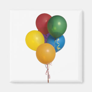 Mehrfarbiges Party Balloons Magnet