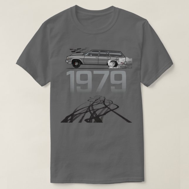 Mehrfarbwagen 1979 T-Shirt (Design vorne)
