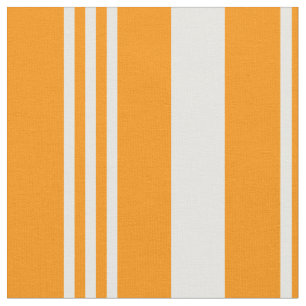 Mehrspaltige orange vertikale Streifen Stoff